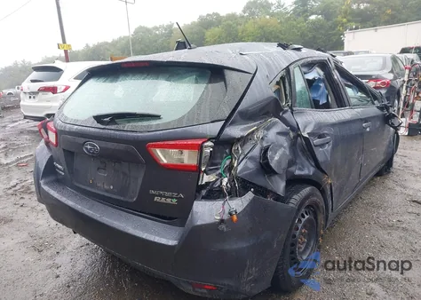 2017 Subaru Impreza 2.0I from USA, damaged, VIN 4S3GTAA60H3710444